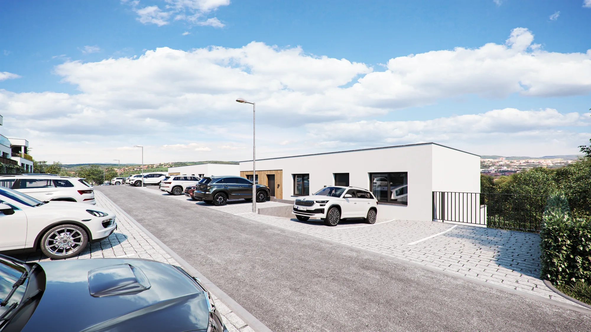 Vizualizace rezidenčního projektu Boněcko – Pampelišková