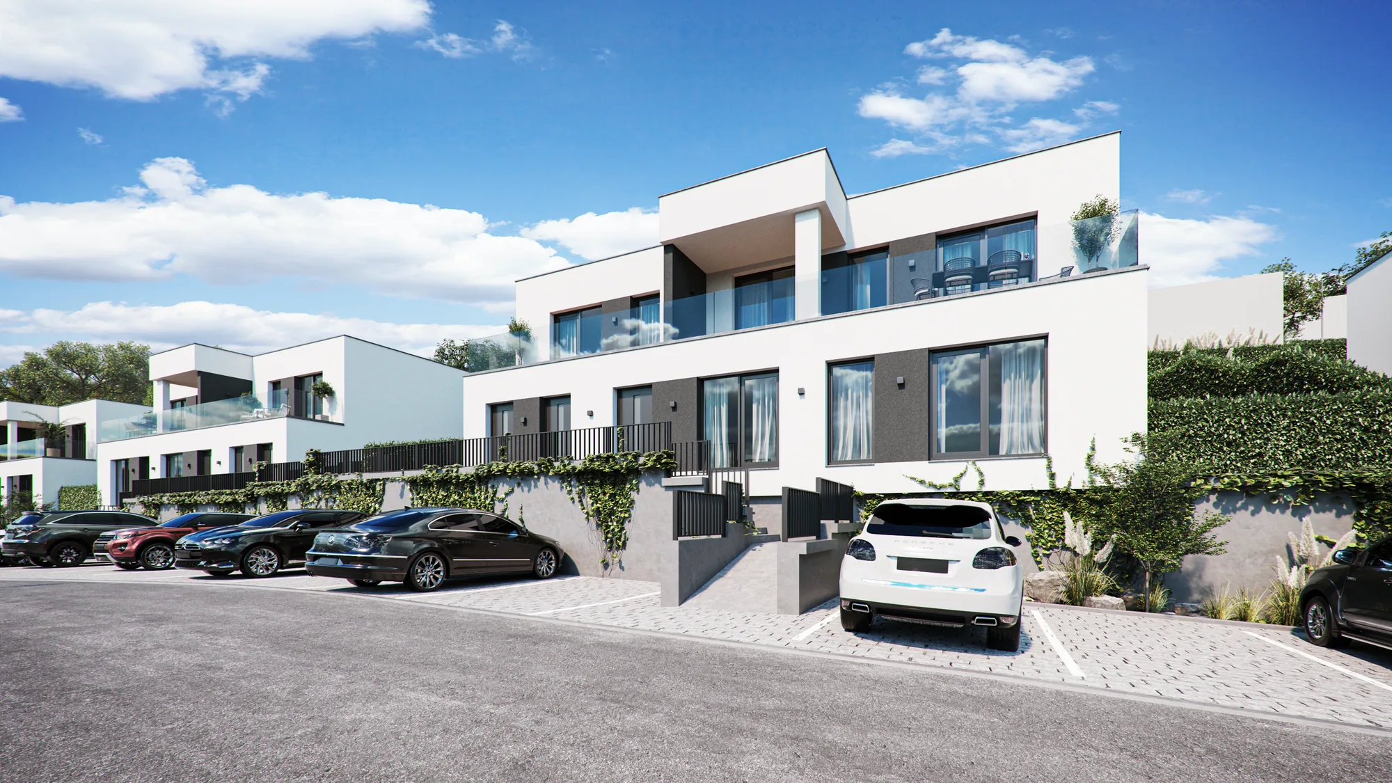 Vizualizace rezidenčního projektu Boněcko – Pampelišková